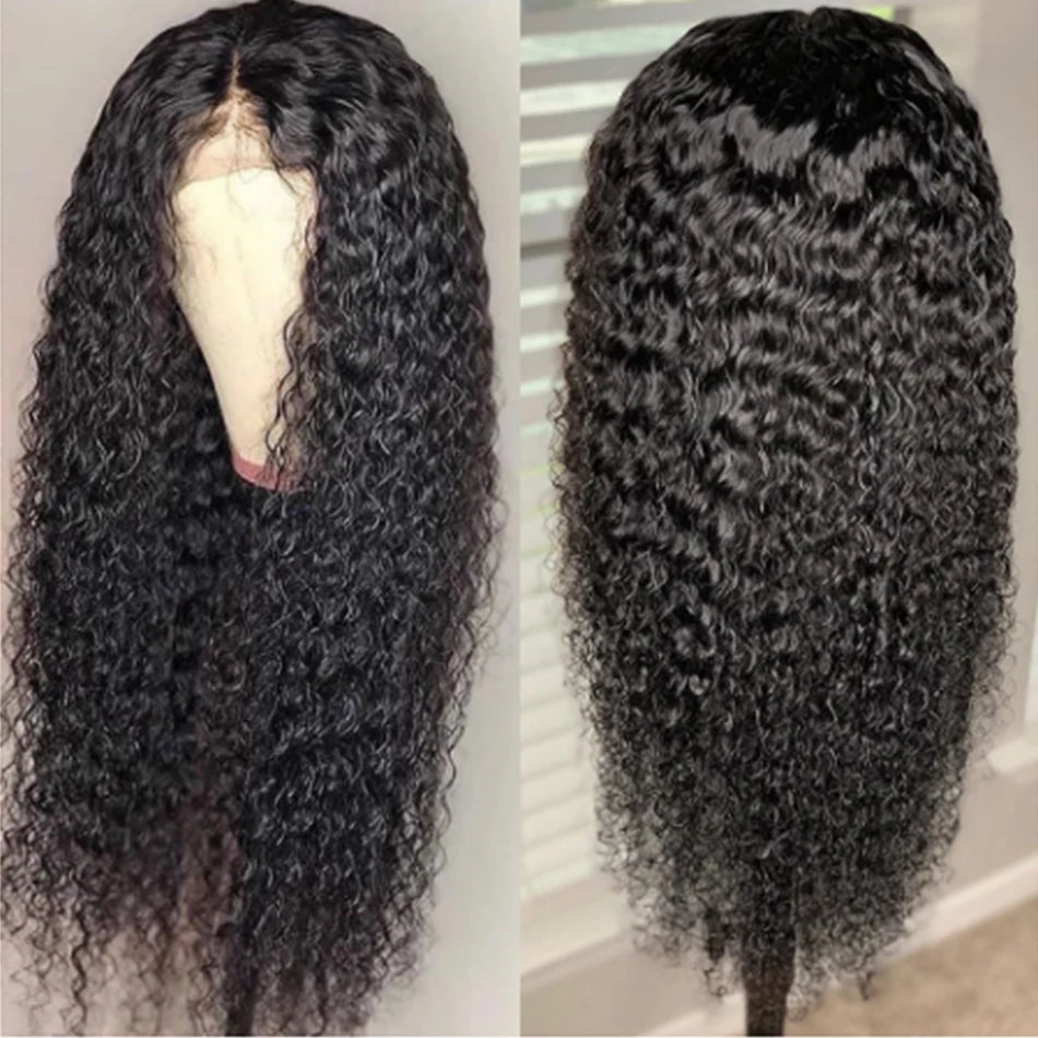 Wear and Go Glueless Kinky Curly Bob Wig - 13x4 HD Transparent Lace Frontal Brazilian Human Hair LumeaWomen