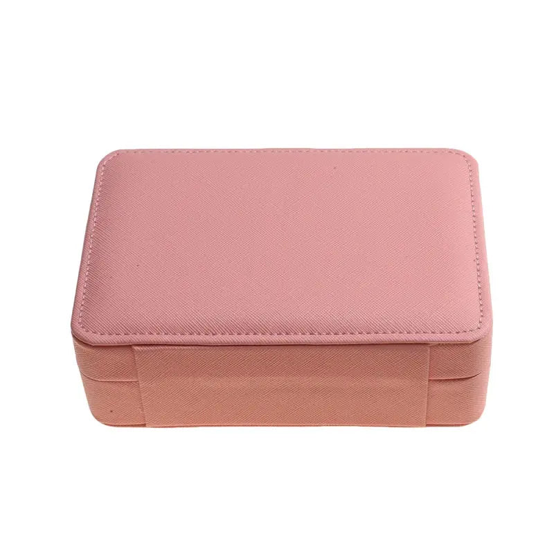 Korean Style Portable Jewelry Storage Box - 2024 High-end Large Capacity Travel Jewelry Organizer LumeaWomen