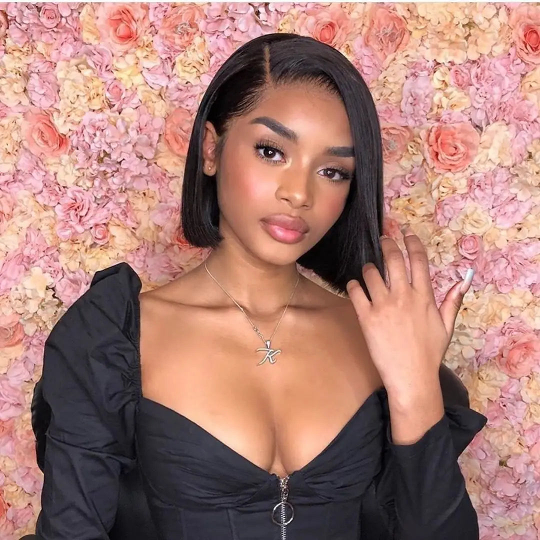 Pre-Plucked Straight Bob Wig - Human Hair 5x5 HD Lace Closure with Baby Hair for Women LumeaWomen
