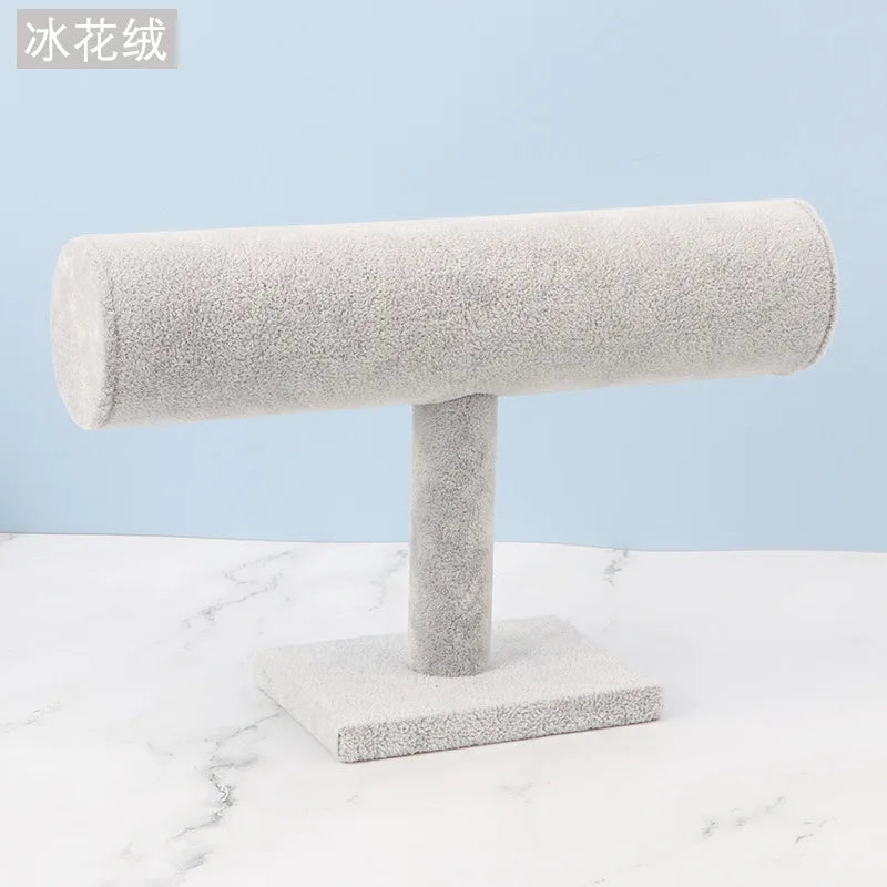 Multifunctional Jewelry Display Stand - T-Bar Holder for Necklaces, Bracelets, Watches & Hairbands LumeaWomen