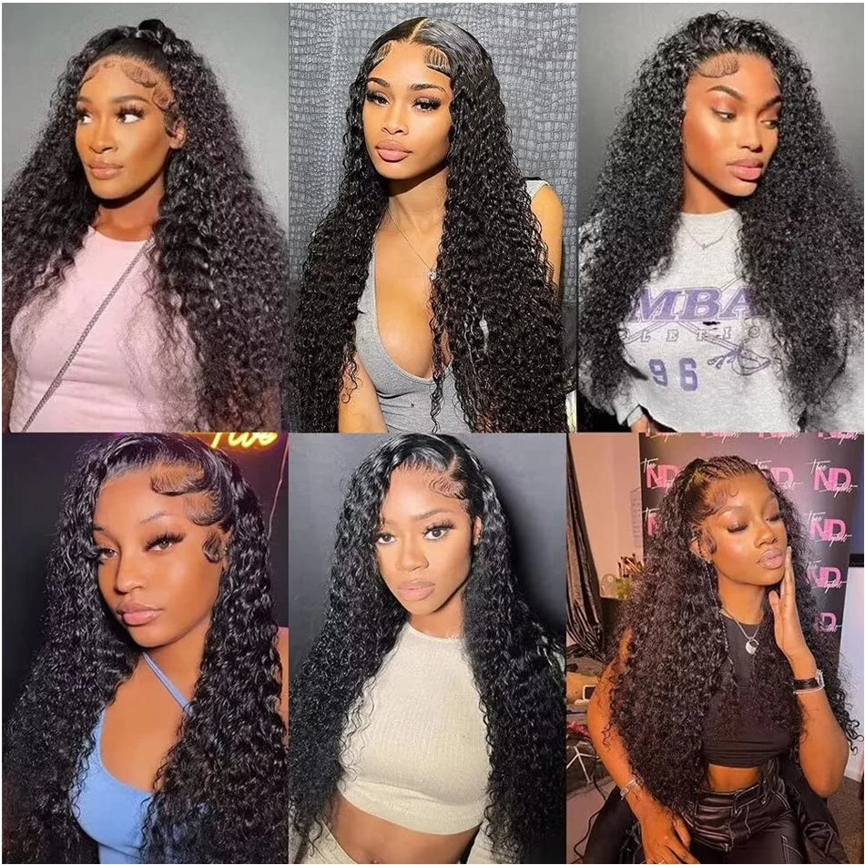 Wear and Go Glueless Kinky Curly Bob Wig - 13x4 HD Transparent Lace Frontal Brazilian Human Hair LumeaWomen
