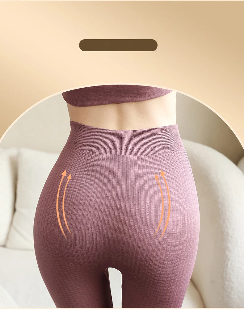 Women's Seamless Thermal Underwear Set - Winter Long Sleeve Top & Pants, Thick Sleepwear LumeaWomen
