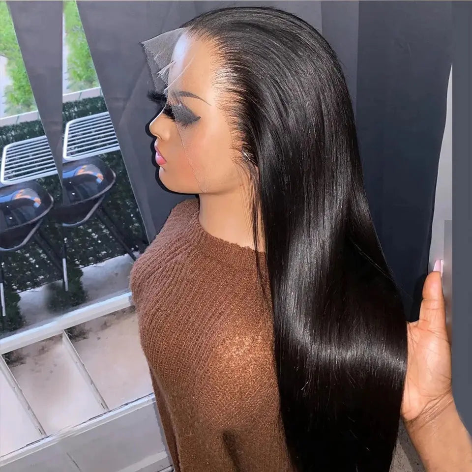 Wigs Human Hair Lace Frontal Wig Brazilian Straight Human Hair Wig 13X4 Lace Front Wig 4X4 Lace Closure Wig Human Hair Wig LumeaWomen