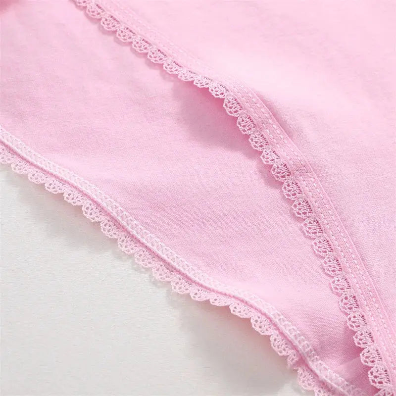 Lace Panties Women Cotton Briefs Female Comfortable Underwear 4PCS/Set Elstice Solid Color Panties Female Low Rise Lingerie LumeaWomen