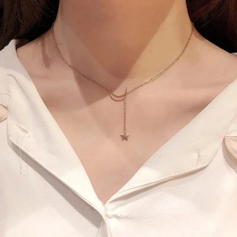 Minimalist 925 Sterling Silver Round Zircon Pendant Necklace LumeaWomen