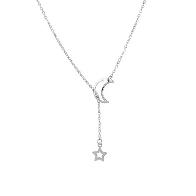Minimalist 925 Sterling Silver Round Zircon Pendant Necklace LumeaWomen
