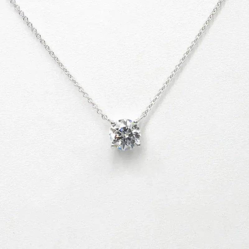 Elegant Moissanite Pendant Necklace