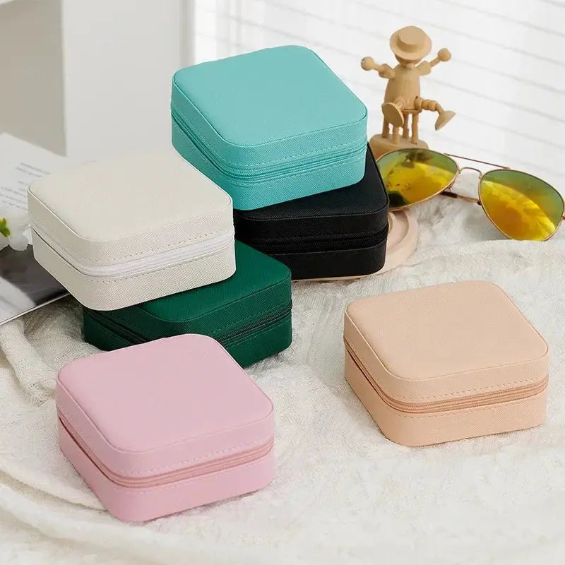 8-Style Transparent Plastic Jewelry Storage Box – Adjustable Compartment Organizer for Beads, Rings & Earrings